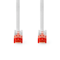 Pikkukuva 2 / 3: CAT6 Verkkokaapeli | RJ45 uros | RJ45 uros | U/UTP | 2.00 m | Pyöreä | PVC | Valkoinen | Label