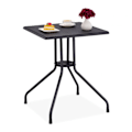 Miniatyrbillede 1 af 7: Havebord i sort rattan look