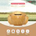 Pikkukuva 5 / 5: Herzberg Air Humidifier Aroma Oil Diffusori Tummaa puuta