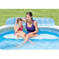Miniatyrbillede 2 af 5: Havepool med sæder 229x218cm Intex 57190