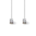 Miniatyrbild 2 av 2: Cat 8.1 nätverkskabel | S/FTP | RJ45 hane | RJ45 hane | 0.25 m | Rund | LSZH | Vit | Label