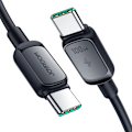 Miniatyrbillede 1 af 9: USB-C - USB-C kabel 100W 1,2m sort