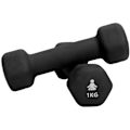 Miniatyrbild 3 av 3: Premium Dumbbells 2 x 1 kg