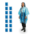 Miniatyrbillede 1 af 8: Engangs ponchosæt med 13 stk Blue