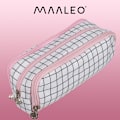 Miniatyrbillede 2 af 9: Tredobbelt foldepenalhus - ternet Maaleo24514