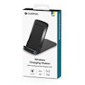 Miniatyrbillede 2 af 2: Trådløs oplader 10W QI Standing Black