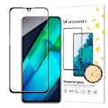 Pikkukuva 1 / 9: 9H karkaistu lasi Infinix Note 12 G96:n koko näytölle kehyksen kanssa Koteloystävällinen musta