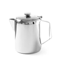 Miniatyrbillede 1 af 2: Tekande med låg i rustfrit stål til kaffe og te 1,4L - Hendi 453407