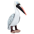 Miniatyrbillede 3 af 7: Havefigur hejre 20,5x10,5x28,5 cm