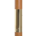Miniatyrbillede 10 af 10: Parasolhaveparaply Med 3-Lags Solbeskyttelse, Bambus & 180/㎡ Polyester, Grå, Ø2,5 X 2,3 M