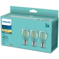 3-pakkaus LED E27 Normaali Kirkas 40W 470lm