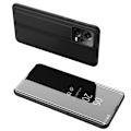 Pikkukuva 1 / 8: Kiiltävä läppäkotelo Xiaomi Redmi Note 12 Pro+ Clear View Case mustalle