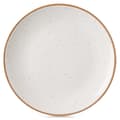 Beige keramisk desserttallrik 20 cm