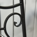 Miniatyrbillede 9 af 10: Havesæt Balkonmøbelsæt Til 2 Personer Mosaikbord 2 Foldbare Stole Metal Flerfarvet