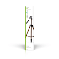 Miniatyrbild 6 av 6: Stativ | Maximal lastkapacitet: 2.0 kg | Minsta arbetshöjd: 40.5 cm | Maximal arbetshöjd: 128.0 cm | 4 Segment | Panorera | Resväska ingår | ABS / Alu