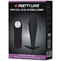 Miniatyrbillede 8 af 10: Pretty Love - Silikone analprop penisform og 12 vibrationstilstande sort