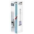 Miniatyrbillede 10 af 11: Silikone toiletbørste med stativ og væskedispenser hvid 40 cm