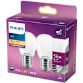 Pikkukuva 1 / 4: 2 kpl LED E27 P45 Globe 25W Frost 250lm