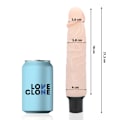 Miniatyrbillede 2 af 6: Loveclone - Finn Self Lubrication Vibrator 21,2 Cm -O- 3,8 Cm
