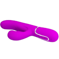 Miniatyrbillede 5 af 11: Pretty Love - Perlita Multifunktion 3 I 1 G-Spot Vibrator Violet