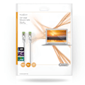 Miniatyrbillede 3 af 3: CAT7 netværkskabel | S/FTP | RJ45 Han | RJ45 Han | 10.0 m | Snagless | Runde | LSZH | Hvid | Konvolut