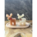 Miniatyrbillede 1 af 2: stearinlyssæt (3 stk) julelyssæt7