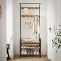 Miniatyrbillede 2 af 5: Bøjle, tøjstativ, skostativ i træ, LOFT