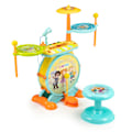 Miniatyrbild 3 av 6: Orgeltrummor 2in1 karaokemikrofon mp3 LED