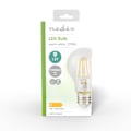 Pikkukuva 3 / 3: LED Filamenttilamppu E27 | A60 | 8 W | 1055 lm | 2700 K | Lämmin Valkoinen | Retrotyylinen | 1 kpl