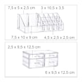 Miniatyrbillede 5 af 9: Make-up holder med 4 skuffer