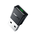 Pikkukuva 1 / 9: Adapteriliitin lähetin vastaanotin Bluetooth 5.3 USB, kantama 20m, musta