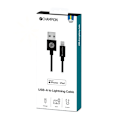 Pikkukuva 2 / 2: USB-A-Lightning-kaapeli 2m musta