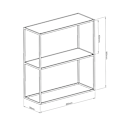 Miniatyrbild 8 av 8: Sideboard Andas - Svart