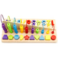 Miniatyrbillede 4 af 8: Pædagogisk abacus + trænumre Økolegetøj