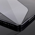 Miniatyrbillede 3 af 9: Holdbart 9H hærdet glas til hele skærmen Motorola Moto E32 med ramme Case Friendly sort