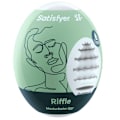 Miniatyrbillede 1 af 2: Satisfyer - Riffle Masturbator Egg