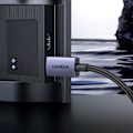 Pikkukuva 2 / 2: Punottu DisplayPort 2.1 16K 3D Vision -kaapeli 2 m harmaa