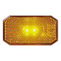 Miniatyrbillede 6 af 7: Sidemarkeringslygte 12/24V rav 80 x 44 mm LED