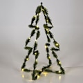 Pikkukuva 2 / 5: 3D joulukuusi 40 cm, 30 LED-valoa, vihreä väri
