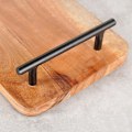 Miniatyrbillede 4 af 6: Serveringsbakke i træ med hanke 40x15,5 cm