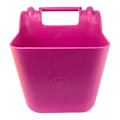 Miniatyrbillede 2 af 3: Fodertrug med plastkroge pink 13,5 l plast