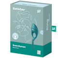 Pikkukuva 5 / 5: Satisfyer - Swordsman Ring Vibrator Green