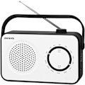 Miniatyrbillede 1 af 3: Analog radio Hvid