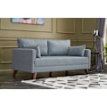 Miniatyrbillede 1 af 8: 2-sæders sofa Bella Soft İkili Koltuk - Blå