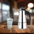 Miniatyrbillede 3 af 5: Eisenbach EB-400CM: S/S Cafetiere Expresso Kaffemaskine- 4 kopper