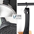 Miniatyrbillede 7 af 11: Pandekagepande granit BLACK LINE 24 cm