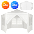Pikkukuva 1 / 8: Garden Trade Pavilion Teltta 2x2x2 m Windows White MultiGardenilla