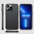 Miniatyrbillede 7 af 9: Cover til iPhone 13 Pro Max, bag- og frontcover + hærdet glas, sort
