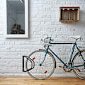 Miniatyrbild 2 av 8: Svängbart väggmonterat cykelställ
