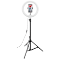 Miniatyrbild 1 av 6: CLICKRINGUSB 12" Ringlampa med 1,6m Tripod